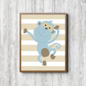 Nursery / Boys Room Monkey