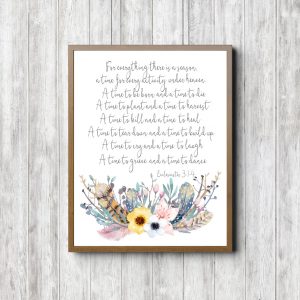 Ecclesiastes 3:1-4 Rustic Bouquet