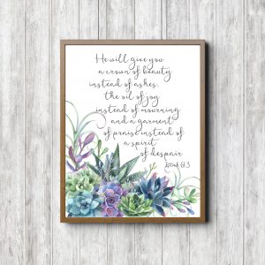 Isaiah 61:3 - Crown of Beauty