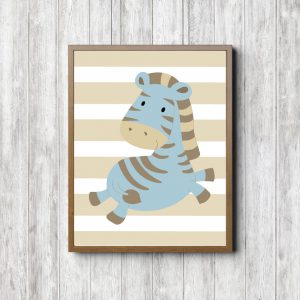 Boys Nursery Zebra Baby