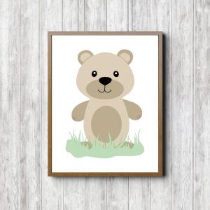 Cute Bear Forest Animal