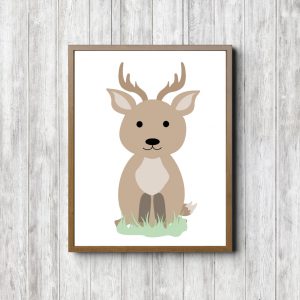 Cute Deer Forest Animal