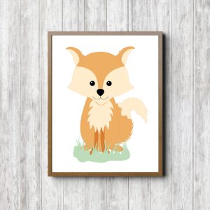 Baby Fox Woodland Animal