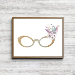 Rustic Eye Glasses Decor