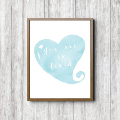 You Are So Loved - Blue