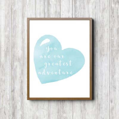 Our Greatest Adventure - Blue
