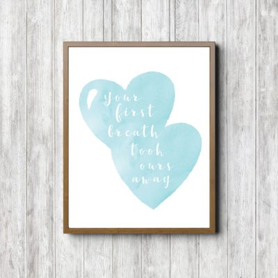 Your First Breath - Blue