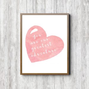 Our Greatest Adventure - Pink