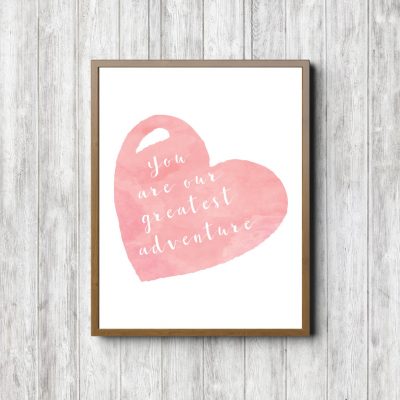 Our Greatest Adventure - Pink