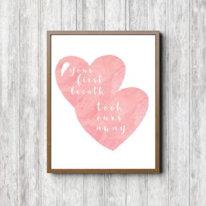 Your First Breath - Pink