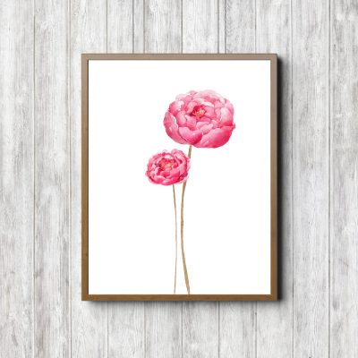 Floral Office Wall Art