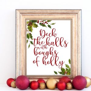 Boughs Of Holly Poster