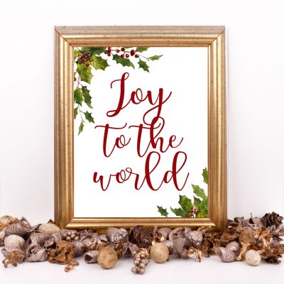 Joy To The World - Mistletoe
