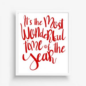 Most Wonderful Time Of Year