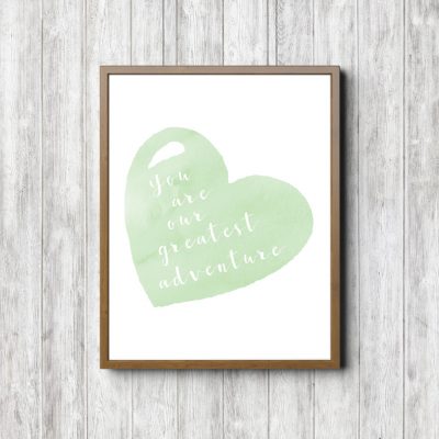 Our Greatest Adventure - Green