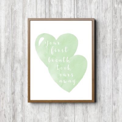 Your First Breath - Green