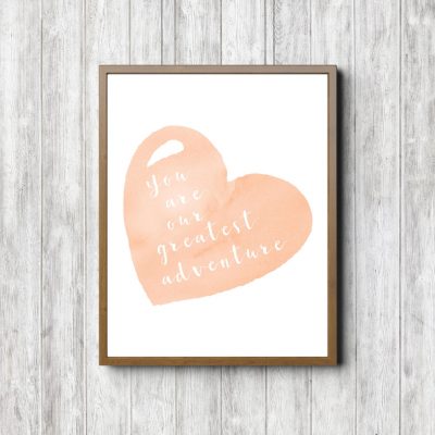 Our Greatest Adventure - Peach