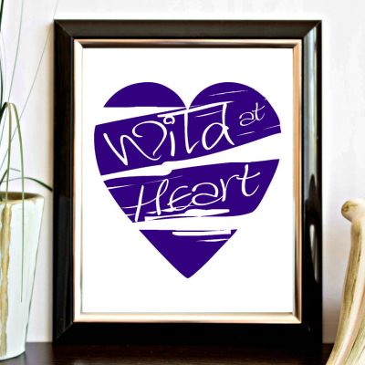 Wild At Heart - Purple