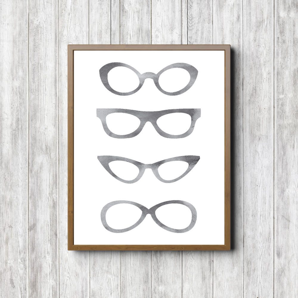 Monotone Eye Doctor Gift Printable