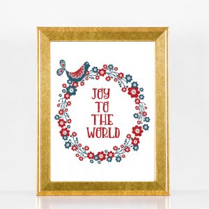 Joy To The World - Wreath