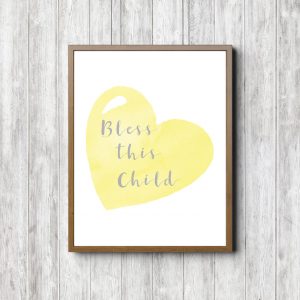 Bless This Child - Yellow Heart