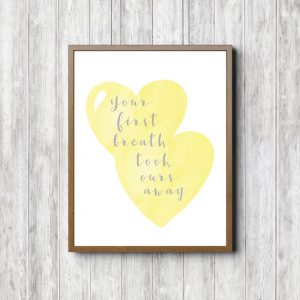 Your First Breath - Yellow