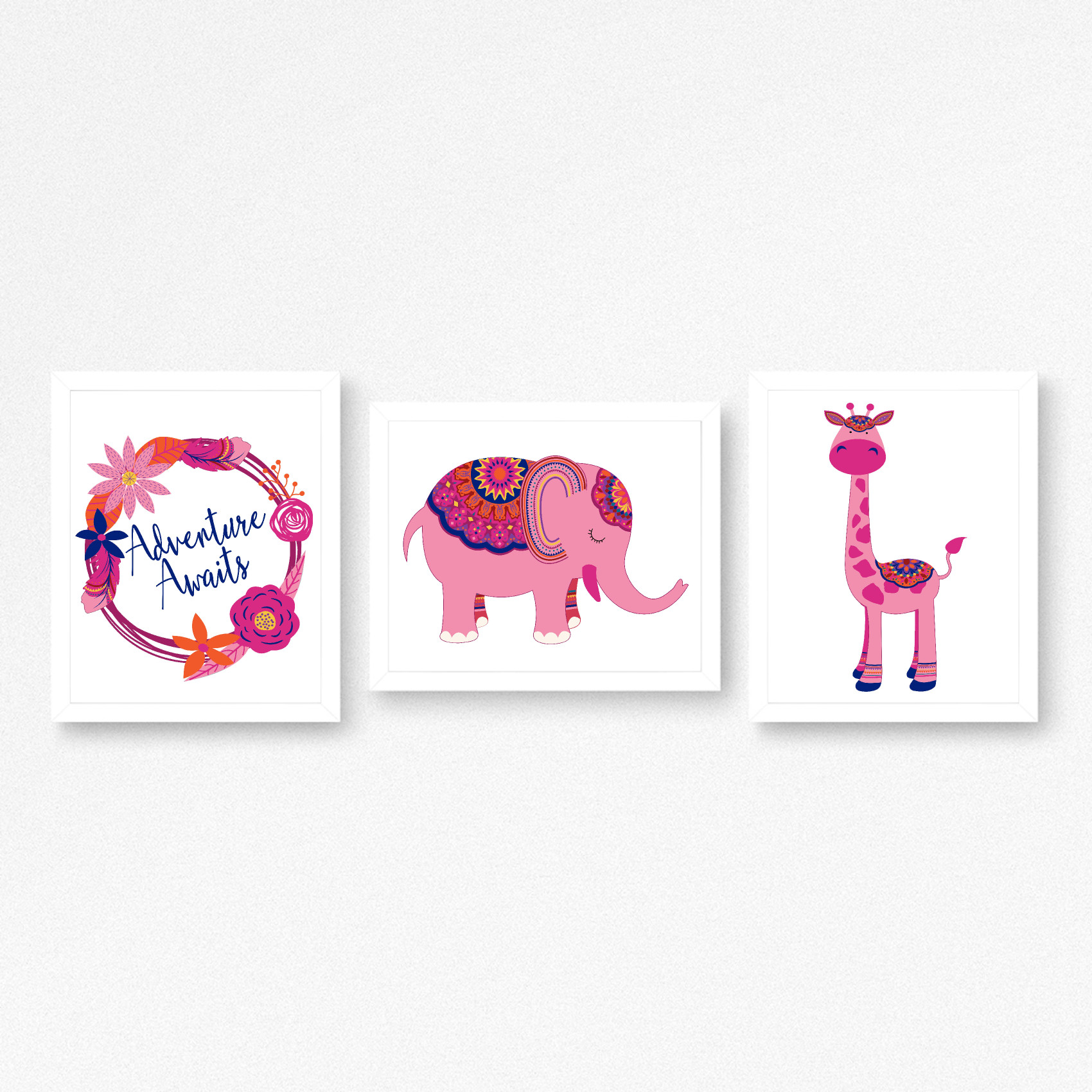 Adventure Awaits Boho Set Printable