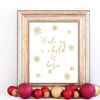 A Child Is Born - Gold