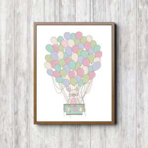 Mouse With Whimsical Balloons