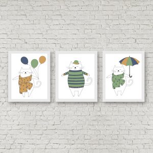 Gender Neutral Cats Set
