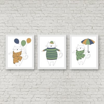 Gender Neutral Cats Set