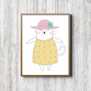 Cat With Polka Dots