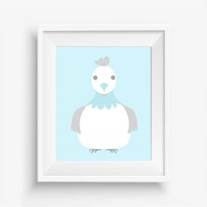 Boys Nursery Farm Chicken