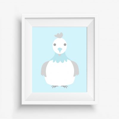 Boys Nursery Farm Chicken