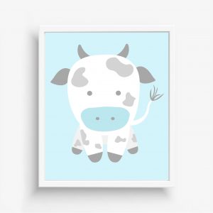 Boys Nursery Farm Cow