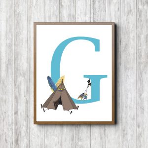 Initial G - Tribal Tent