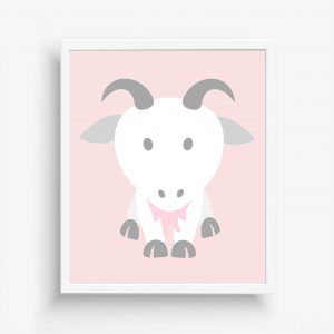 Girls Nursery Farm Goat