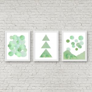 Green Art Printable Set