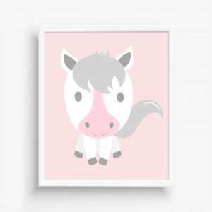 Girls Nursery Farm Horse