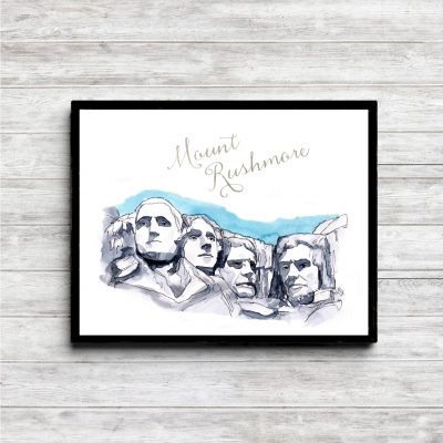 Mount Rushmore Memorial Printable