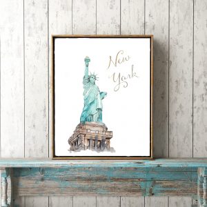 New York Statue Of Liberty Printable