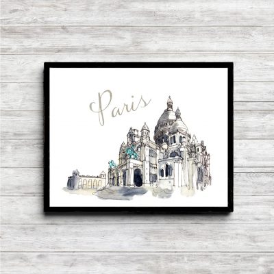 Paris Sacre Coeur Printable
