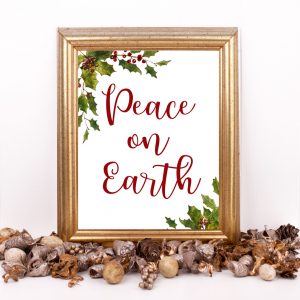 Mistletoe Peace On Earth