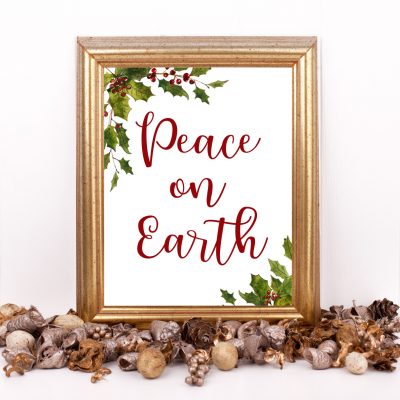 Mistletoe Peace On Earth