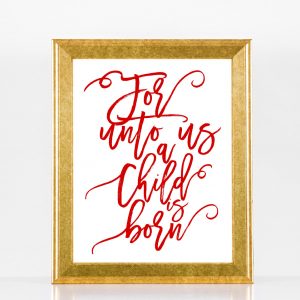 Unto Us A Child Is Born