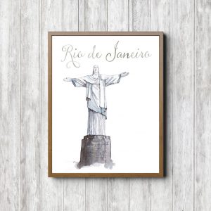 Rio De Janeiro Brazil Printable