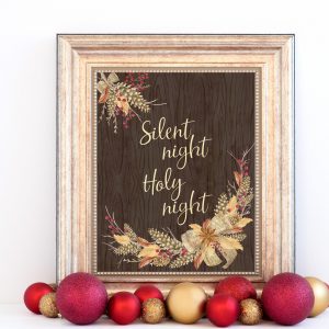 Silent Night Holy Night - Rustic