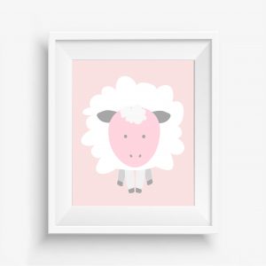 Girls Nursery Farm Sheep