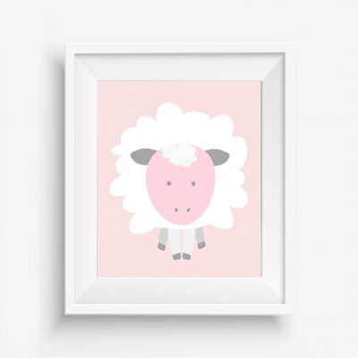 Girls Nursery Farm Sheep