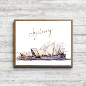 Sydney Opera House Printable